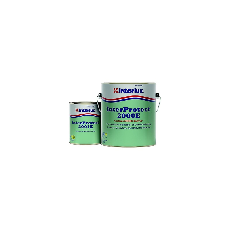 Interlux Y2000EKIT/QT 2000E/01EQ Interprotect Epoxy Primer, Gray, Qt., 6/case