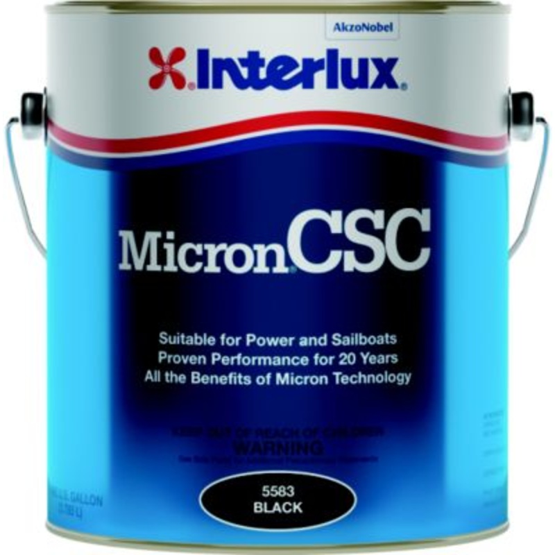 Interlux Y5580/3 55803 Micron CSC Bottom Paint, Blue 3-Gal Pail