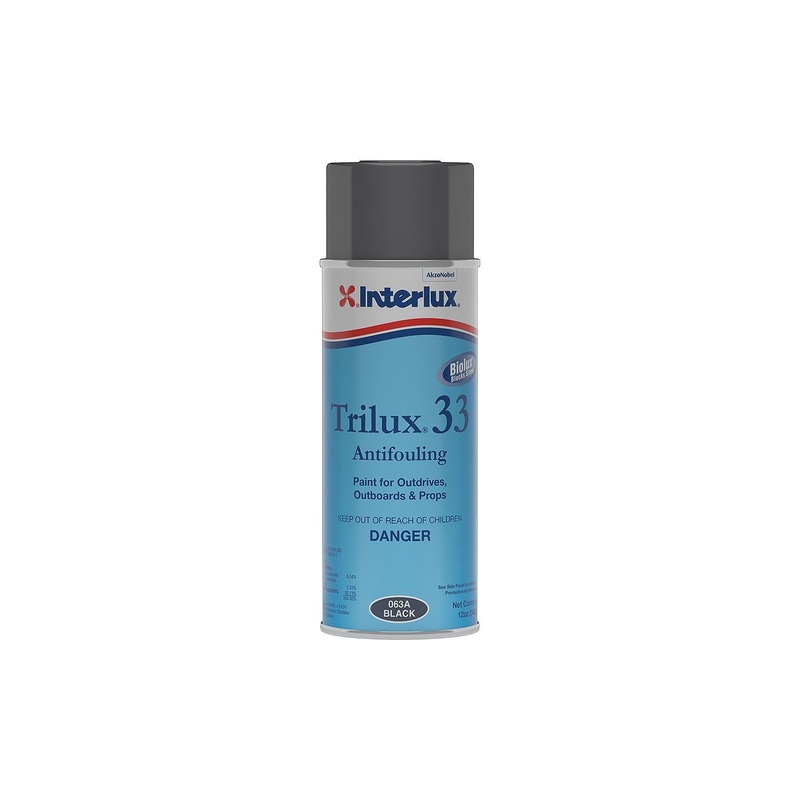 Interlux YBA068A/16 YBA068A16 Trilux 33 Antifouling Paint, Spray Can, White