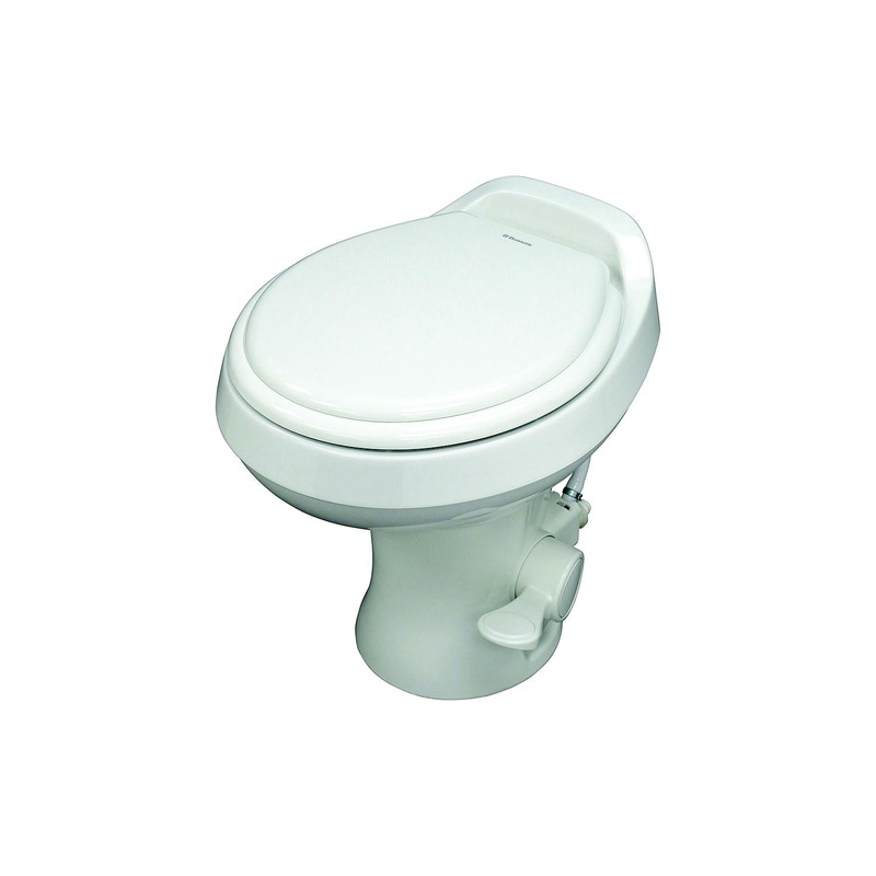 Atwood Mobile 9108765624 300 Series Toilet w/o Sprayer, Standard Height, White