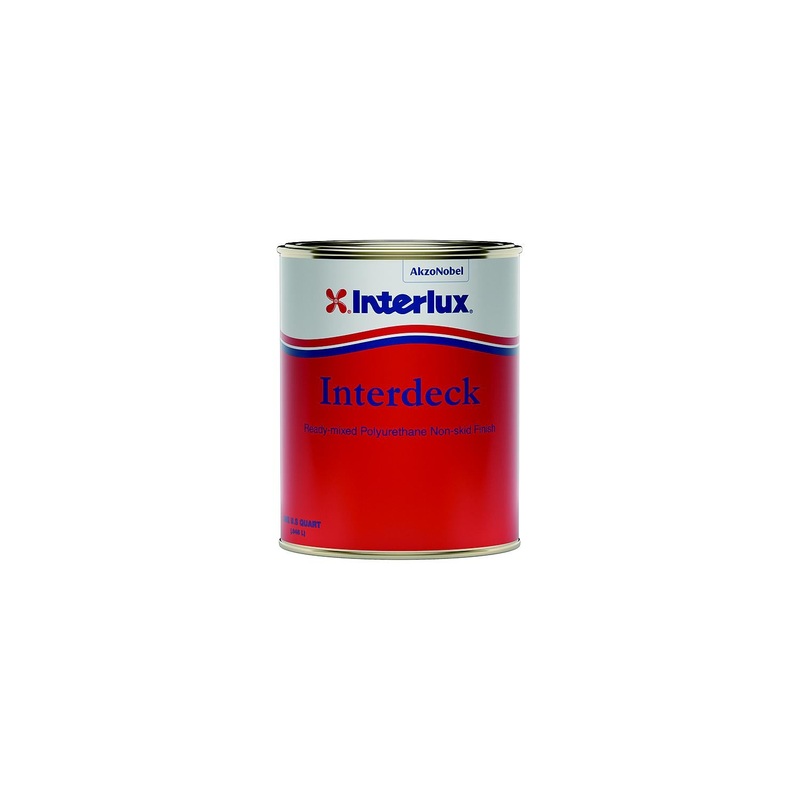 Interlux YJC089/QT YJC089Q Interdeck Non Skid Finish, Cream, Qt.