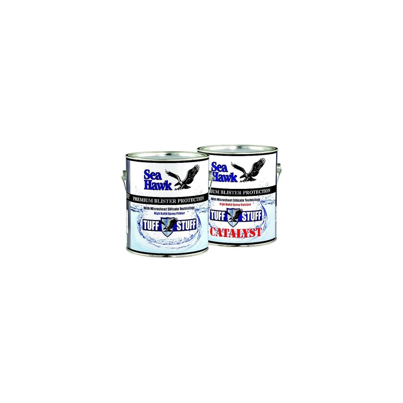 Seahawk Paint 1284QTKIT Sea Hawk Tuff Stuff 1/2 Gallon Kit, Light Gray
