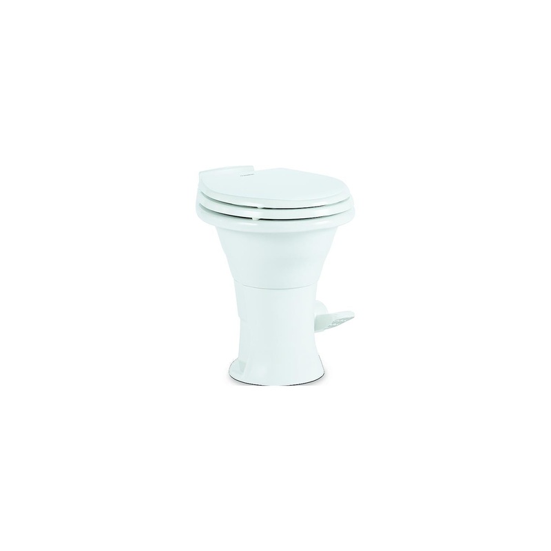 Atwood Mobile 9108923941 Dometic 310 Series Toilet w/o Sprayer, Standard Height, White