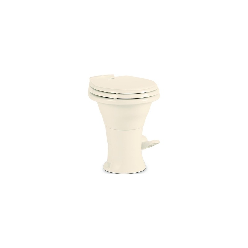 Atwood Mobile 9108923942 Dometic 310 Series Toilet w/o Sprayer, Standard Height, Bone