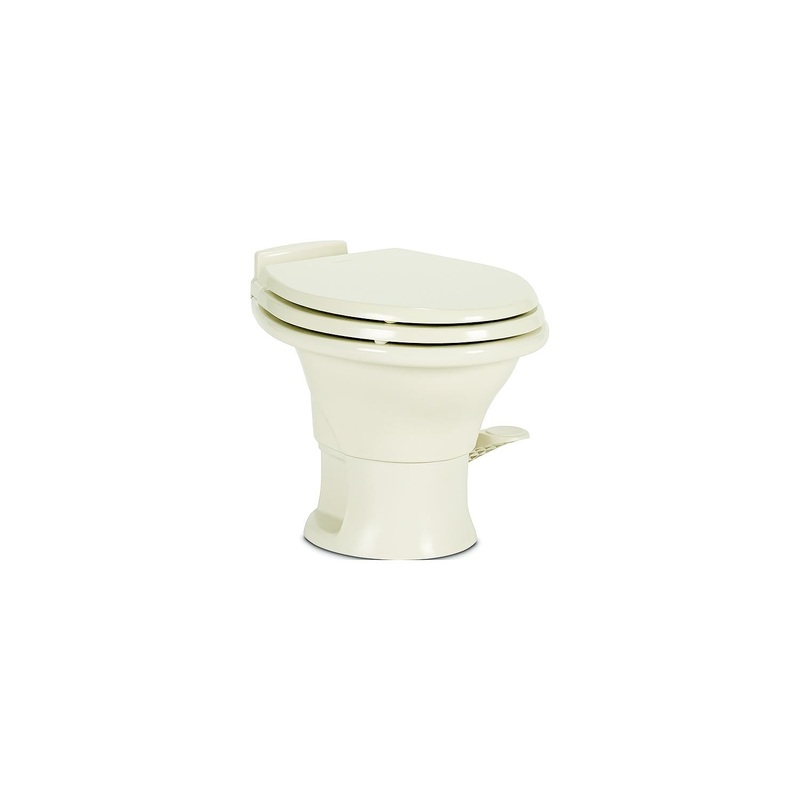 Atwood Mobile 9108923946 Dometic 311 Series Toilet w/o Sprayer, Low Profile, Bone