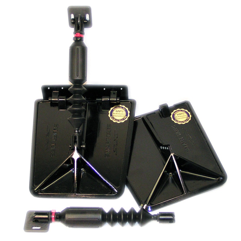 Lectrotab Smart Tab SX Composite Trim Tabs 9.5 x 10 f/12-16 Boat w/40 – 80HP – Black [SX9510-40]