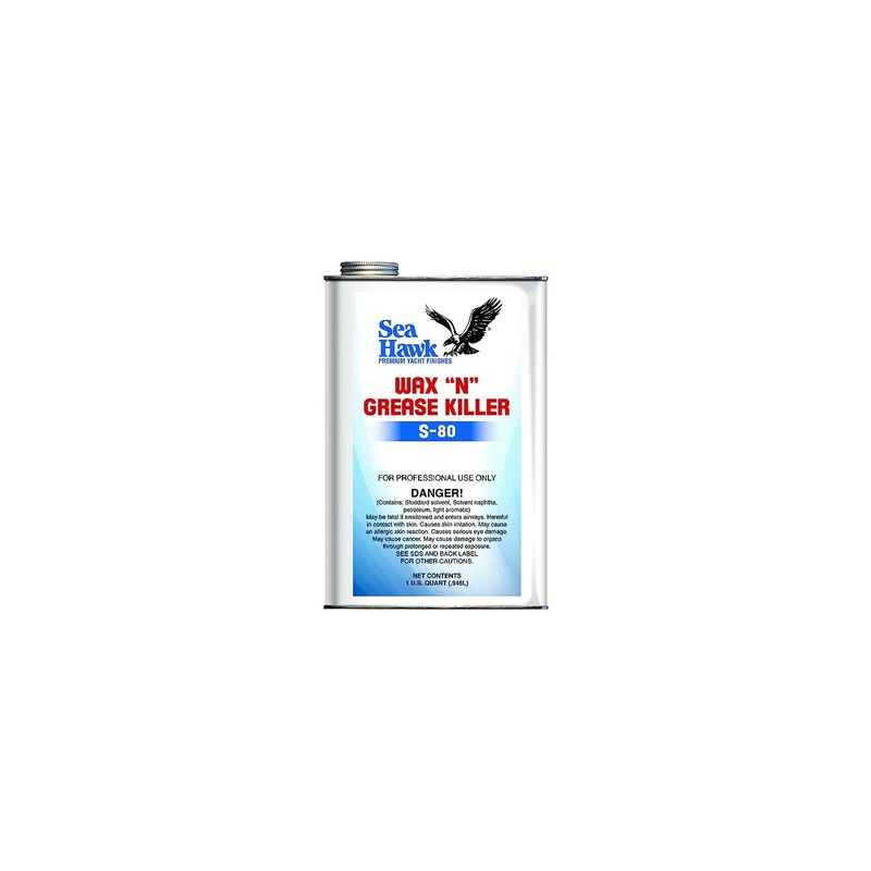 Seahawk Paint S80QT Wax ‘N’ Grease Killer Qt