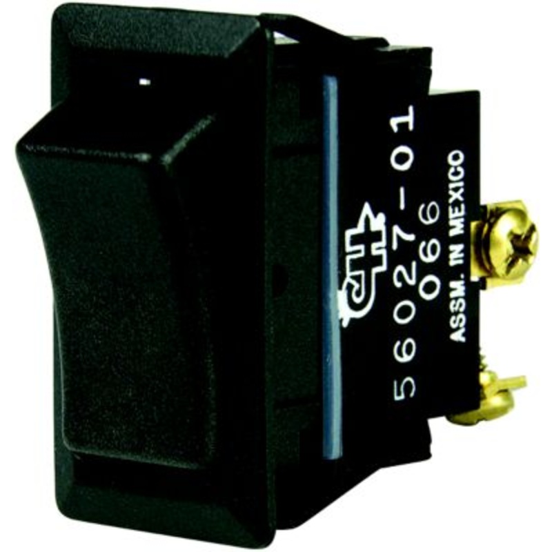 BEP 1001707 Rocker Switch, Off-On, SPST, Screw Terminals