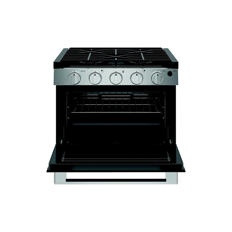 GE Appliances PLD617RTSS Drop-In Gas Range, 17″ Wide