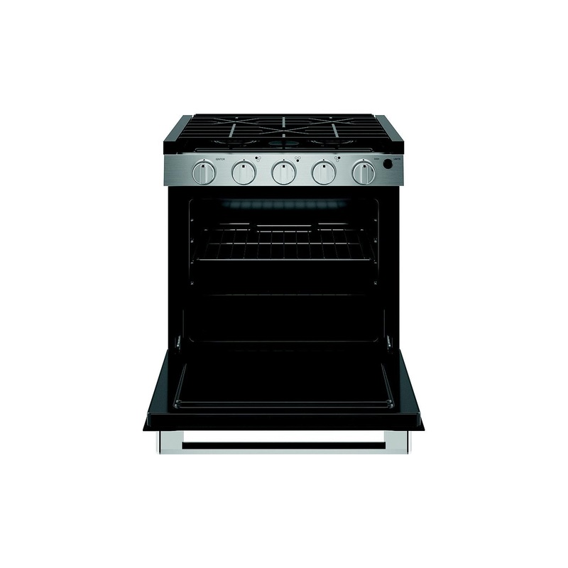 GE Appliances PLD621RTSS Drop-In Gas Range, 21″ Wide