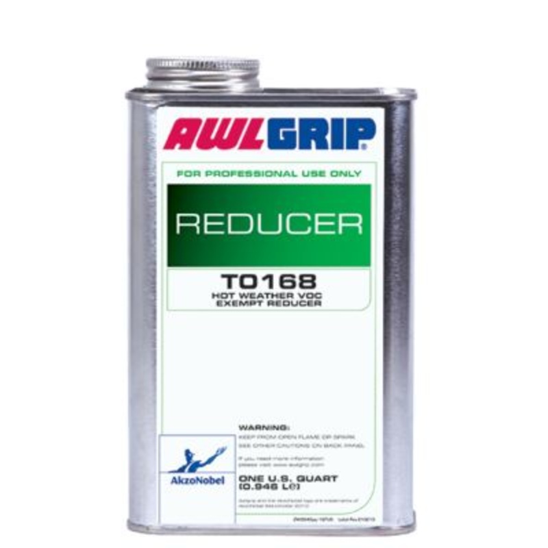 Awlgrip OT0168/1QTUS Topcoat Reducer, Hot Weather Qt.