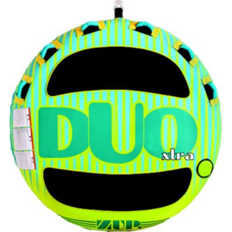 Zup ZUP-75908 ZUP 75908 2-Person Duo Xtra Towable Tube with Deck Pads