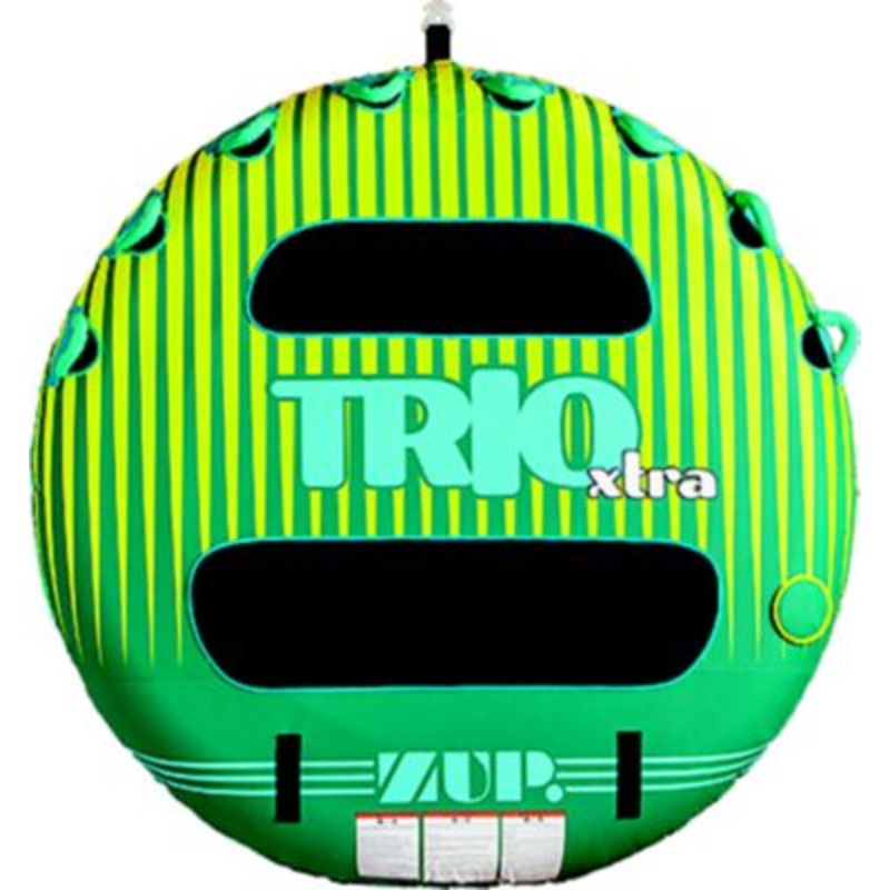 Zup ZUP-75915 ZUP 75915 3-Person TRIO Xtra Towable Tube with Deck Pads