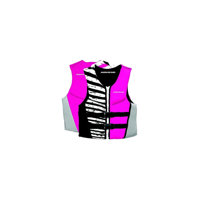Airhead 10077-08-B-HP 1007708BHP Wicked Neolite Kwik-Dry Women’s Vest, Pink/Black/White, Sm