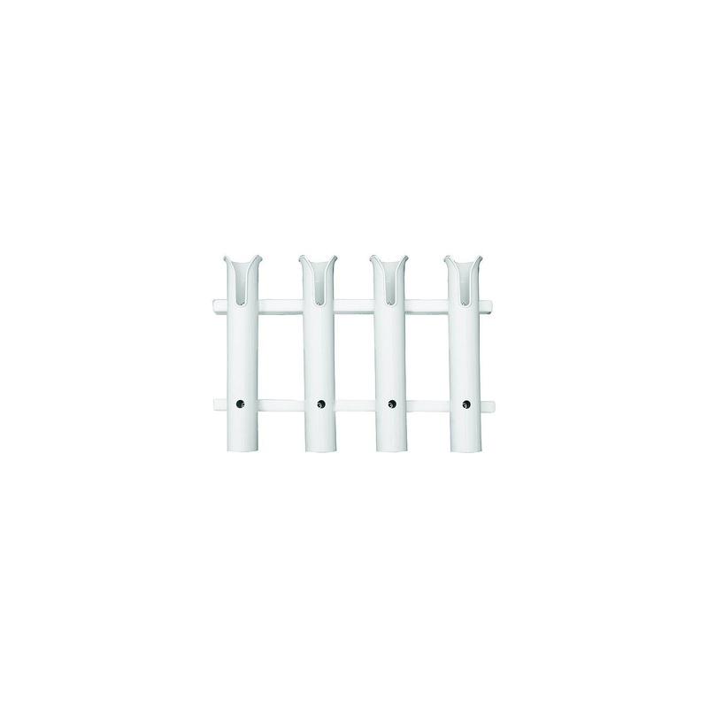 Taco Metals P03-064W Polyethylene 4-Rod Rack, White