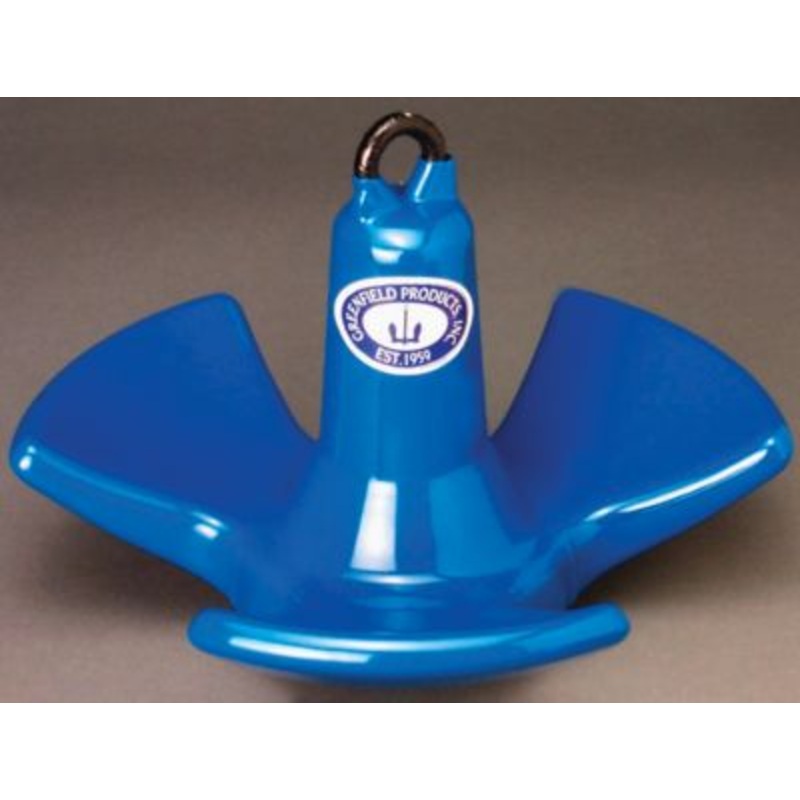 Greenfield Products 514-B Tri-Fluke River Anchor PVC Coated
