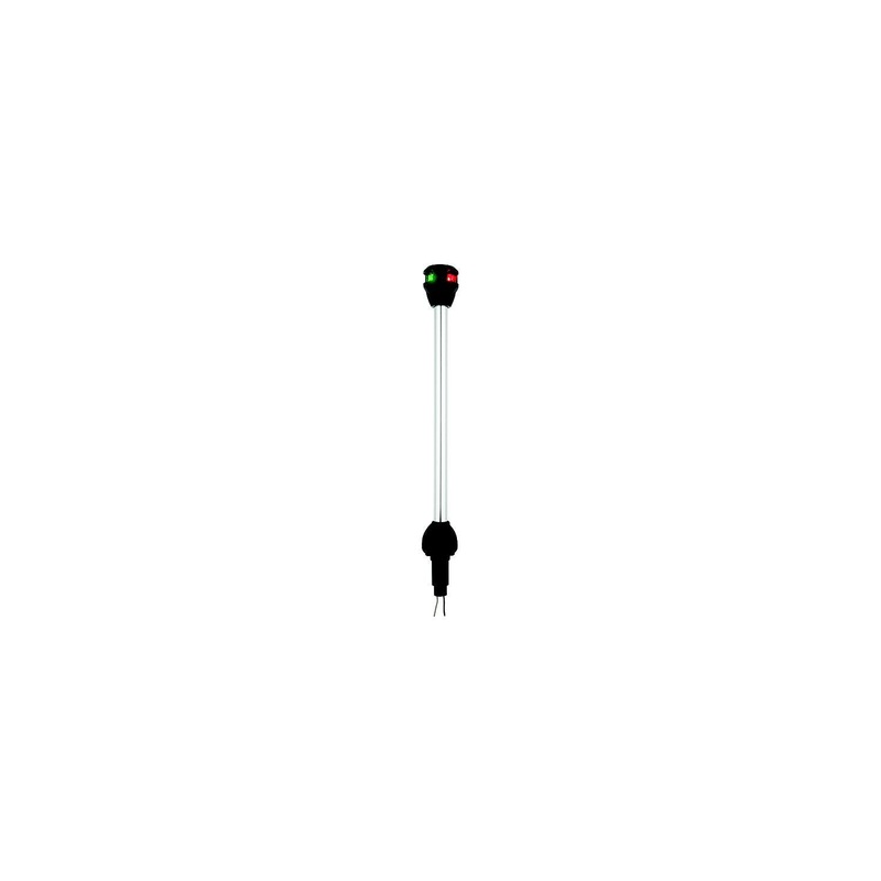 ATTWOOD NV6LC1-14-7 Attwood LightArmor Bi-Color LED Navigation Pole Light, 14″ Straight