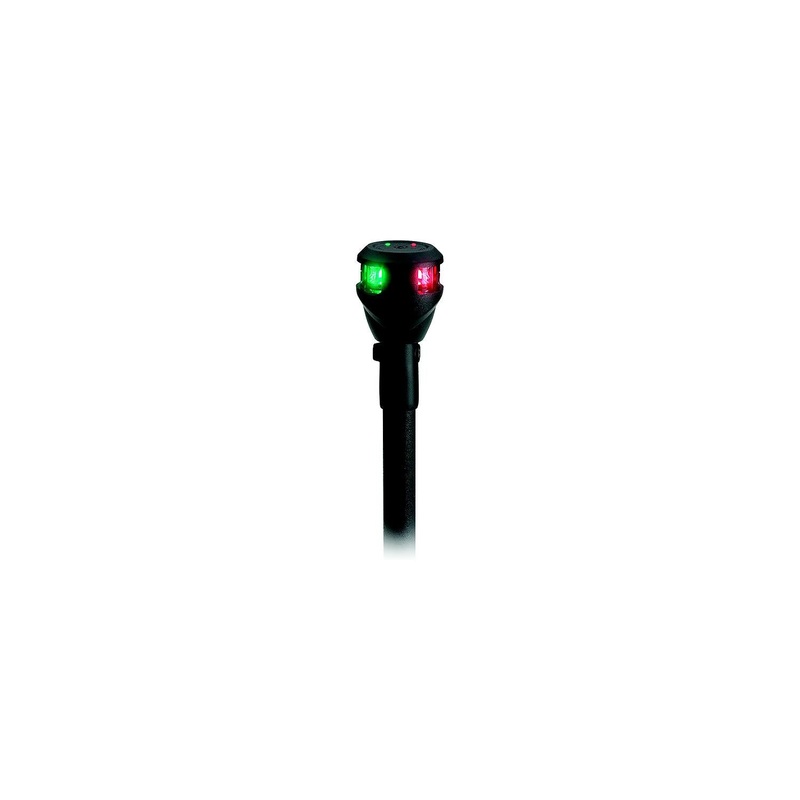 ATTWOOD NV6LC1-14BP7 Attwood NV6LC114BP7 Lightarmor Fast Action Bi-Color LED Pole Light, 14″ w/2-Pin Locking Collar