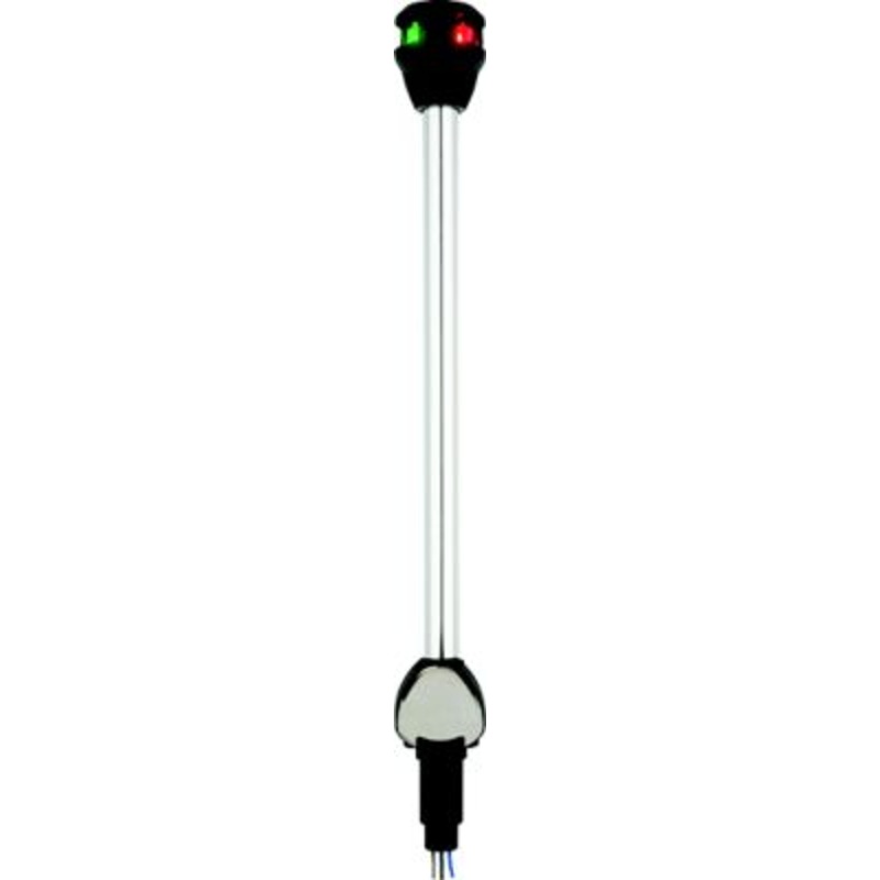 ATTWOOD NV6LC2-14-7 Attwood LightArmor Bi-Color LED Navigation Pole Light, 14″ Straight w/Task Light
