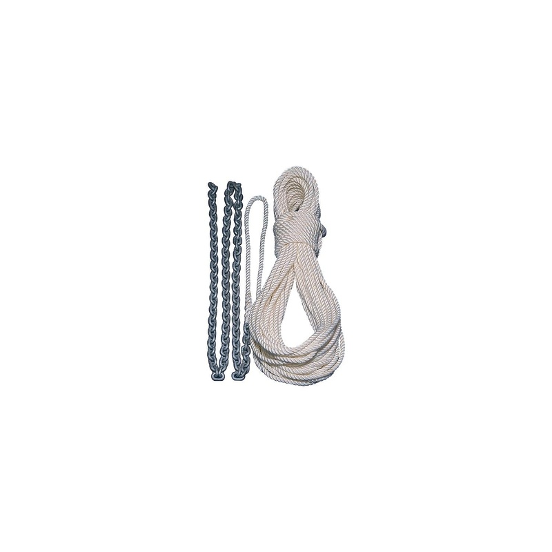 Lewmar 69000339 9/16 X 200’Nylon w/5/16 20′