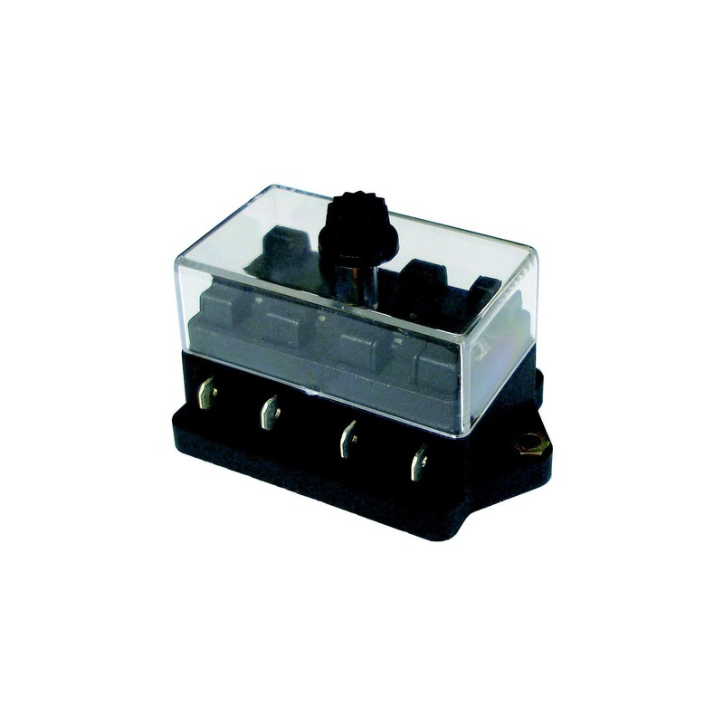 Wirthco 30110-7 ATO/ATC Fuse Block, 4 Position