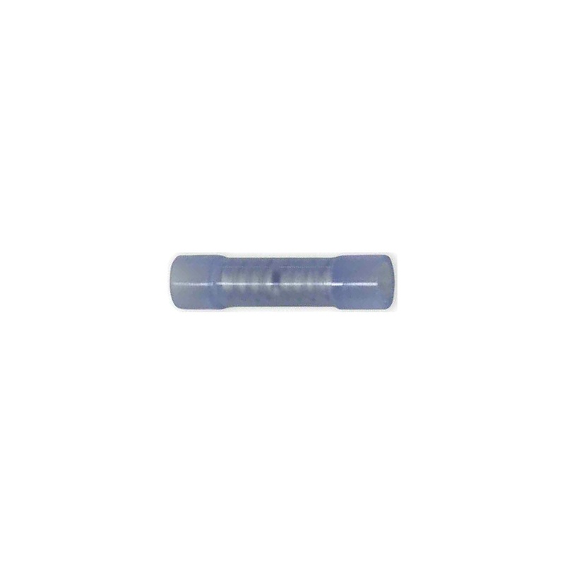 Wirthco 80804 Battery Doctor High Temperature Blue Vinyl Insulated Butt Connector, 16-14 AWG, 25/Pk.