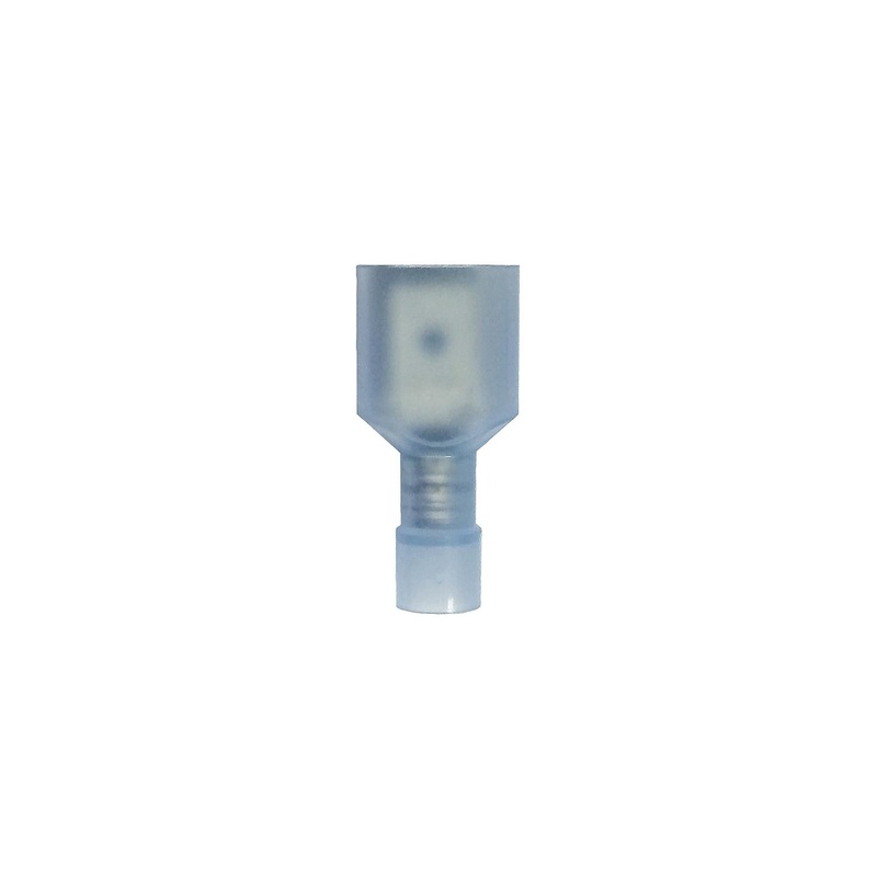 Wirthco 80876 Battery Doctor Blue Nylon Insulated Quick Disconnects, 16-14 AWG, Male, 5/Pk.