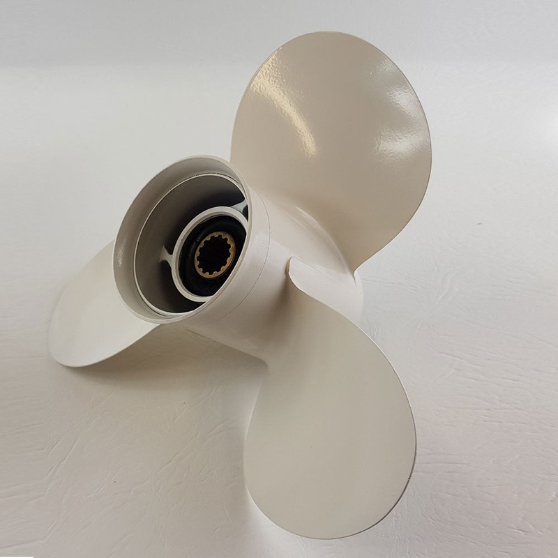 11 1/8 x 14 G for 25-60 hp for HONDA outboard 13 splines Aluminium propeller