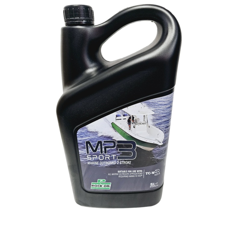 5L Rock Oil MP3 Sport  2 stroke marine outboard engine oil TCW3
