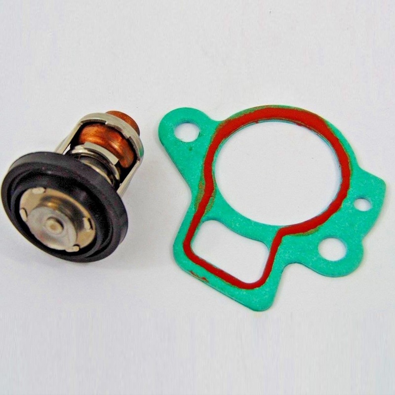 KIT THERMOSTAT & GASKET for Mercury Mariner outboard 40, 50, 60 HP,14586, 50C 122F