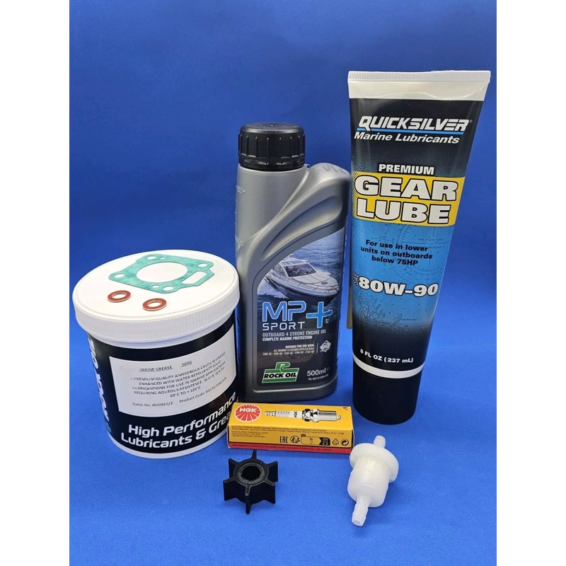 Outboard service kit for Mercury/Mariner 4hp, 5 HP 4 stroke