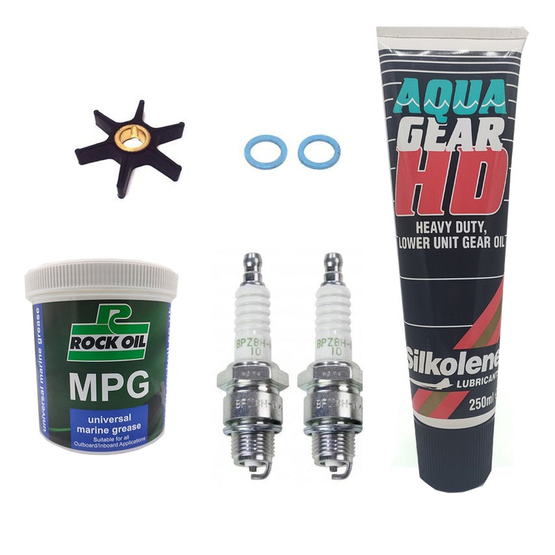 Service kit for Mariner Outboard, 6, 8, 9.9hp, 2 stroke