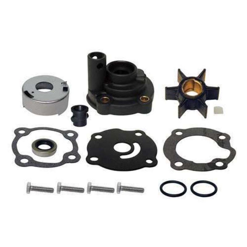 Water pump kit impeller for 18 25 28 hp, 79-98 Johnson Evinrude outboard, 395271, 777809, 394393