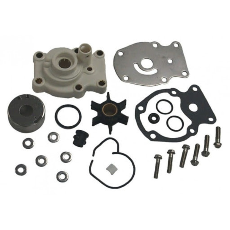 Water pump kit impeller for 20 25 35hp ’80-’05 Johnson Evinrude Outboard, 393630, 777803, 393509, 390344