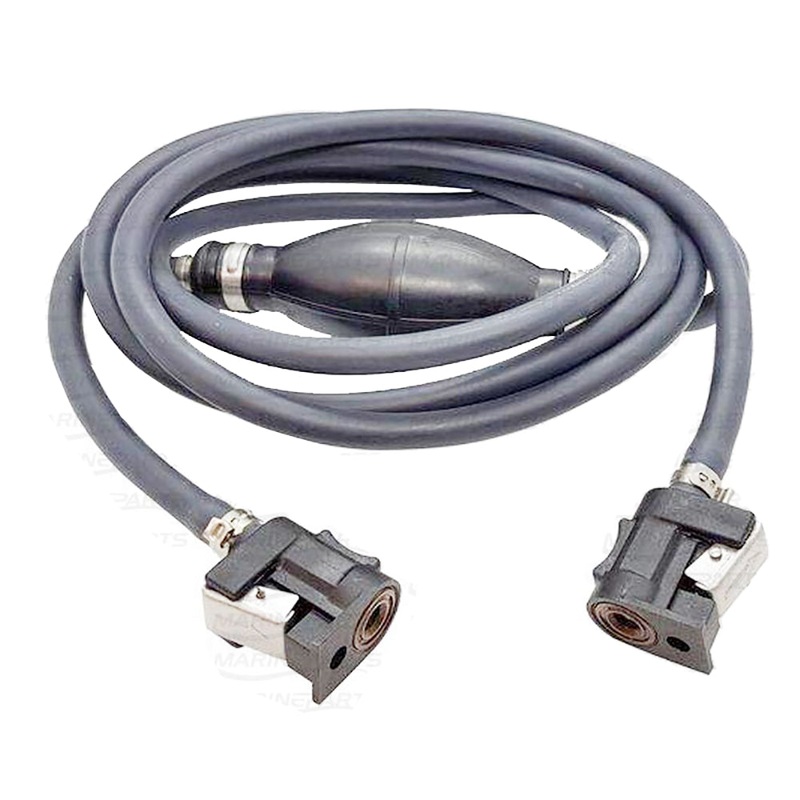 3 M FUEL LINE WITH PRIMER BULB AND YAMAHA CONNECTOR  6 mm for Yamaha outboards up to 15hp