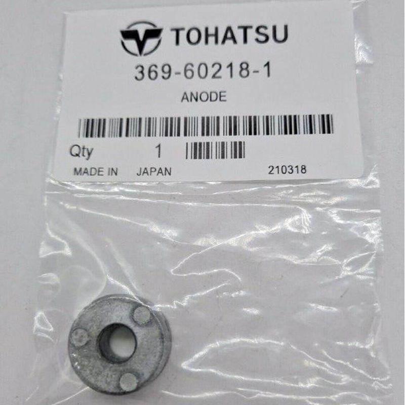 Anode 4 hp 5 hp 2 Stroke 369-60218-1 Tohatsu Outboard Cavitation Plate Anode