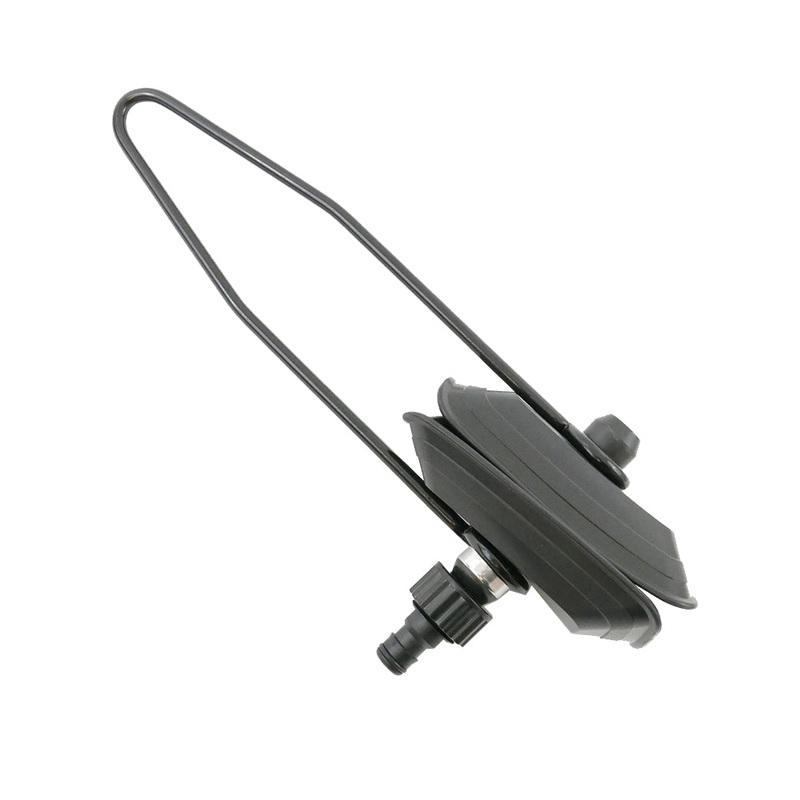 Outboard Flush Muff Single Feed Compact Rectangle Cups