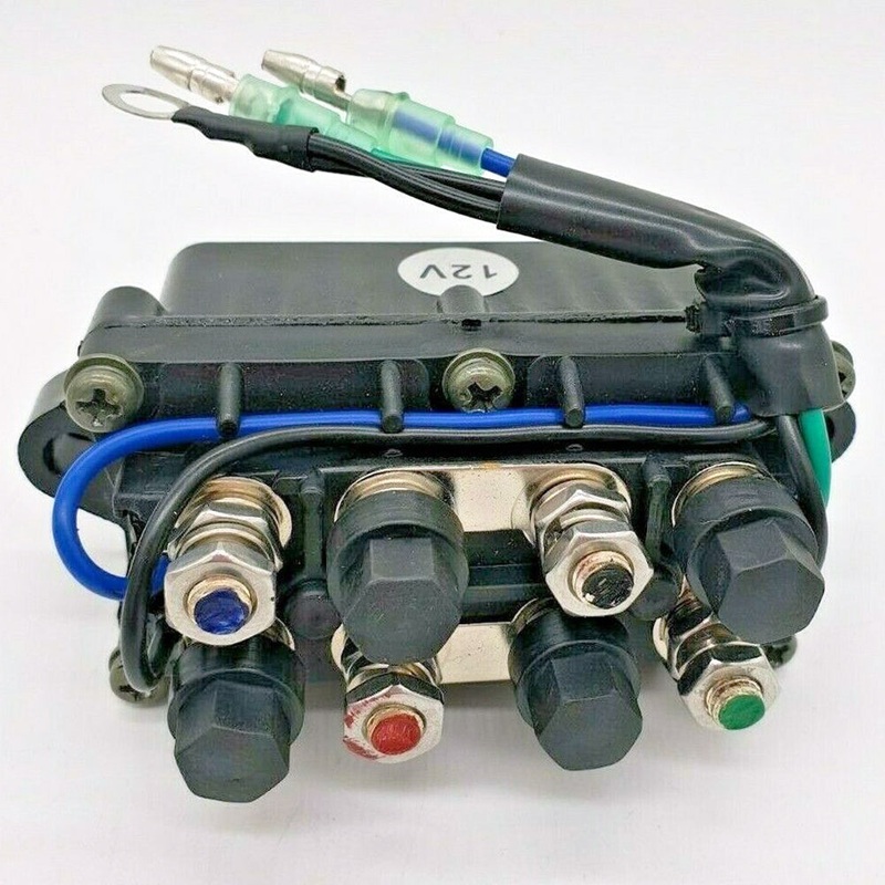 POWER TRIM TILT SOLENOID RELAY FOR YAMAHA OUTBOARD 30 40 50 60 HP 2 & 4 STROKE