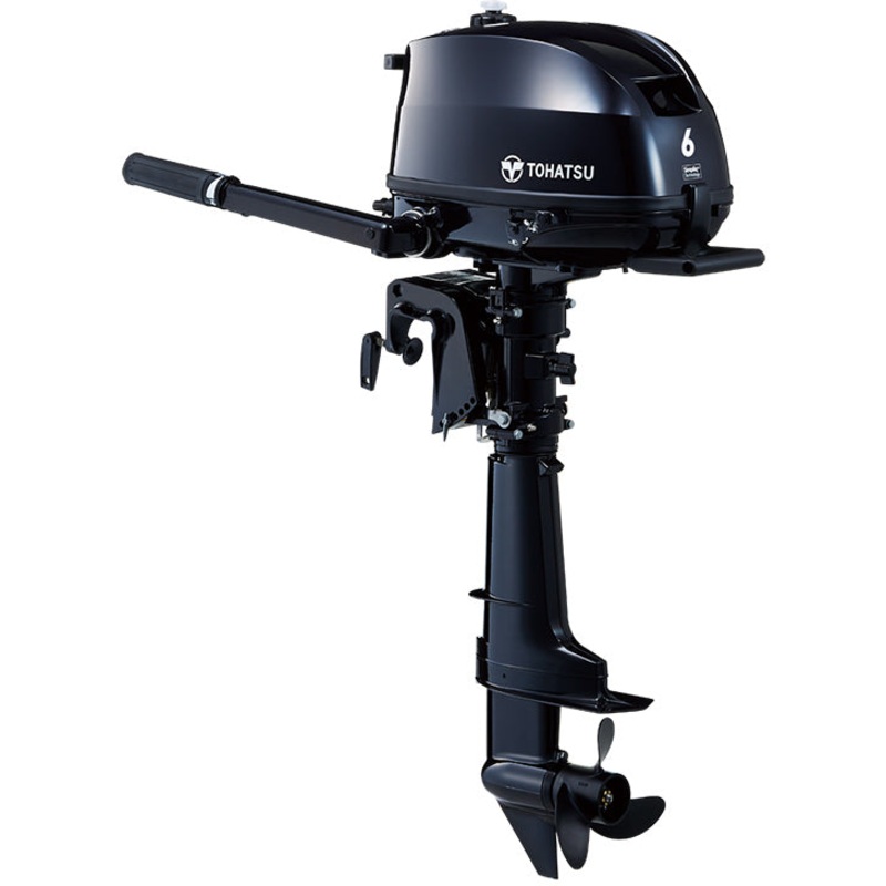 Tohatsu MFS6 SAILPRO 6hp 4-stroke outboard engine MFS6DS L SAILPRO: 4STR Long Shaft Separate Tank Sail Pro (Factory Fitted)