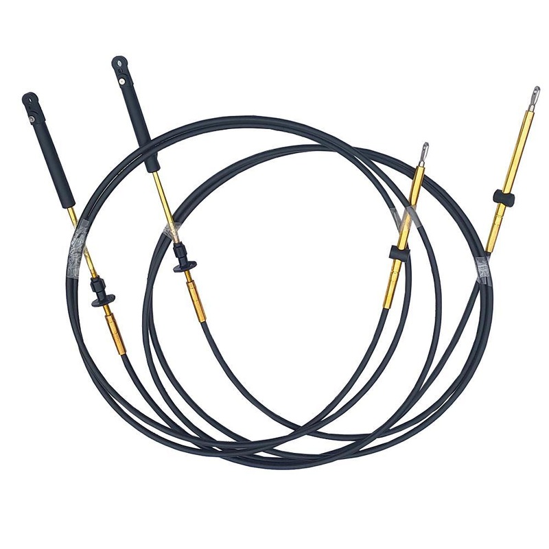 17FT C14 Control Cables for Johnson Evinrude OMC  Throttle/Gear Shift Pair