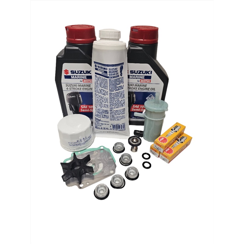 25 30 HP SERVICE MAINTENANCE KIT SUZUKI OUTBOARD 2015 &UP THERMOSTAT DF25A DF30A