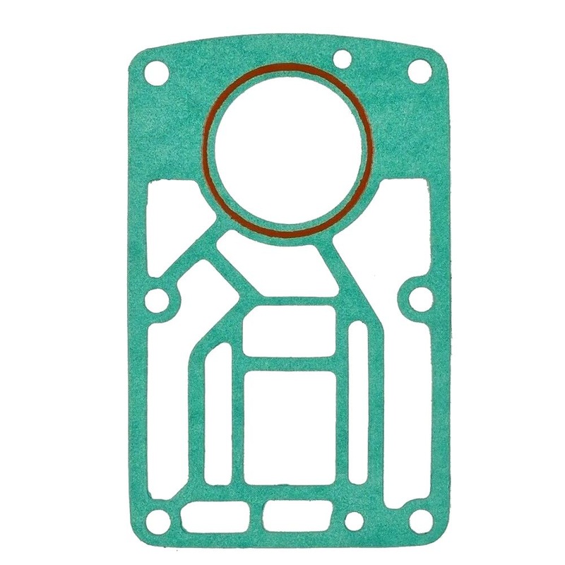EXHAUST POWERHEAD GASKET FOR YAMAHA OUTBOARD 2 HP 2 STROKE 2B 6A1 646 BASE