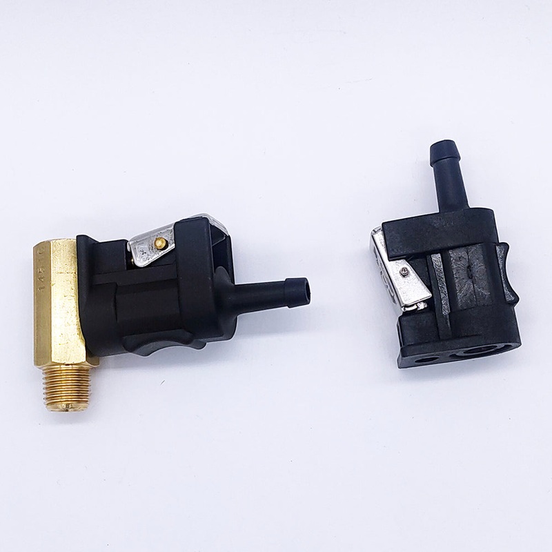 Kit of Fuel Line Tank End Fitting 5/16 Quick Release Connector for Yamaha Outboard