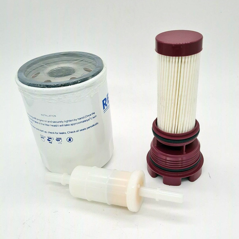 OIL FILTER & FUEL FILTER MERCURY MARINER VERADO 4L OUTBOARD 135 150 175 HP