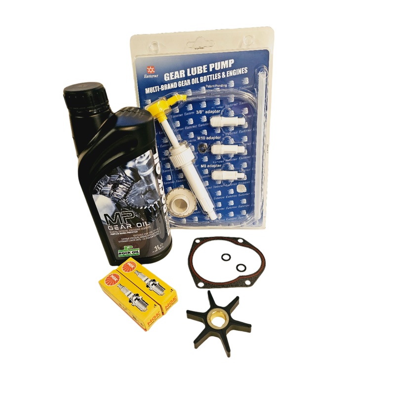 SERVICE KIT FOR MERCURY OUTBOARD 40 HP 2STROKE 2CYL 1996 & UP MAINTENANCE MARINER