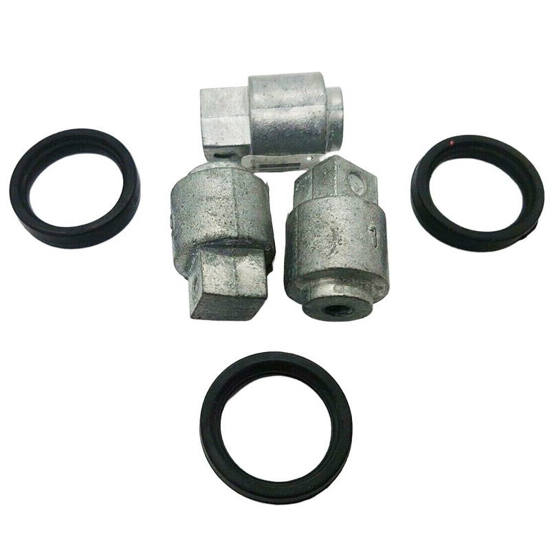 Zinc Block anode kit and seals for Yamaha outboard 67f-11325-00F75 F80 F90 F100 hp 4str