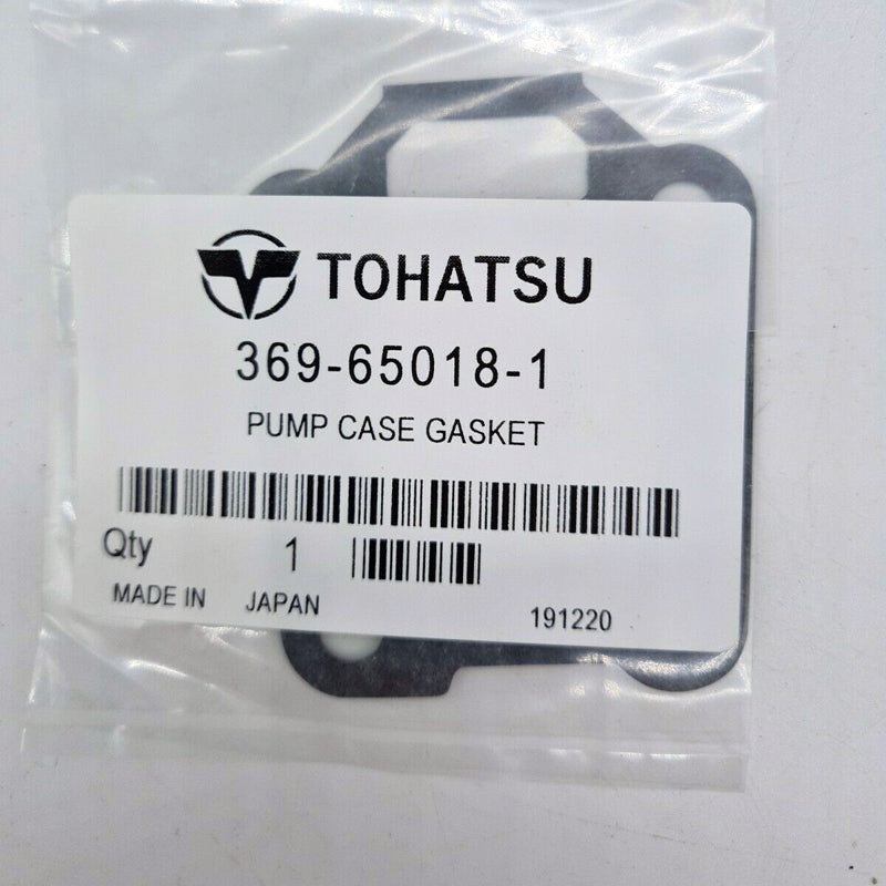 369-65018-1 WATER PUMP IMPELLER GASKET TOHATSU OUTBOARD 4 5 6 HP GENUINE