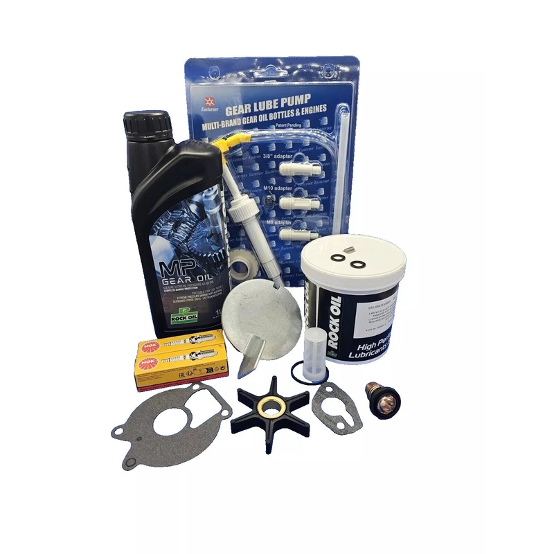 FULL SERVICE MAINTENACE KIT MERCURY MARINER OUTBOARD 18 20 25 HP 2STR 1993 & UP