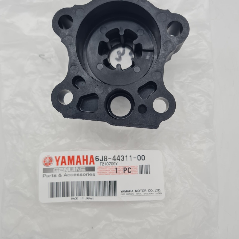 Genuine Water Pump Impeller Housing 6J8-44311-00 for YAMAHA 25 HP 30 HP Outboard Motor