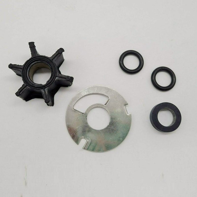 Water Pump Impeller Kit for 4 4.5 7.5 9.8 HP Mercury Outboard 47-89981Q1